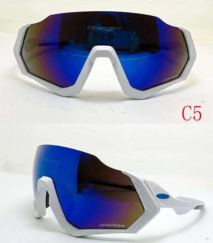 New style sunglasses women 9041 men's riding glasses Oak the same sunglasses Flight Jacket