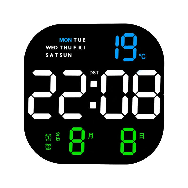 Living Room Countdown Timer, Gym Wall Clock, Led Acrylic Decorative Creativity, Large Electronic Clock, Wall Hanging