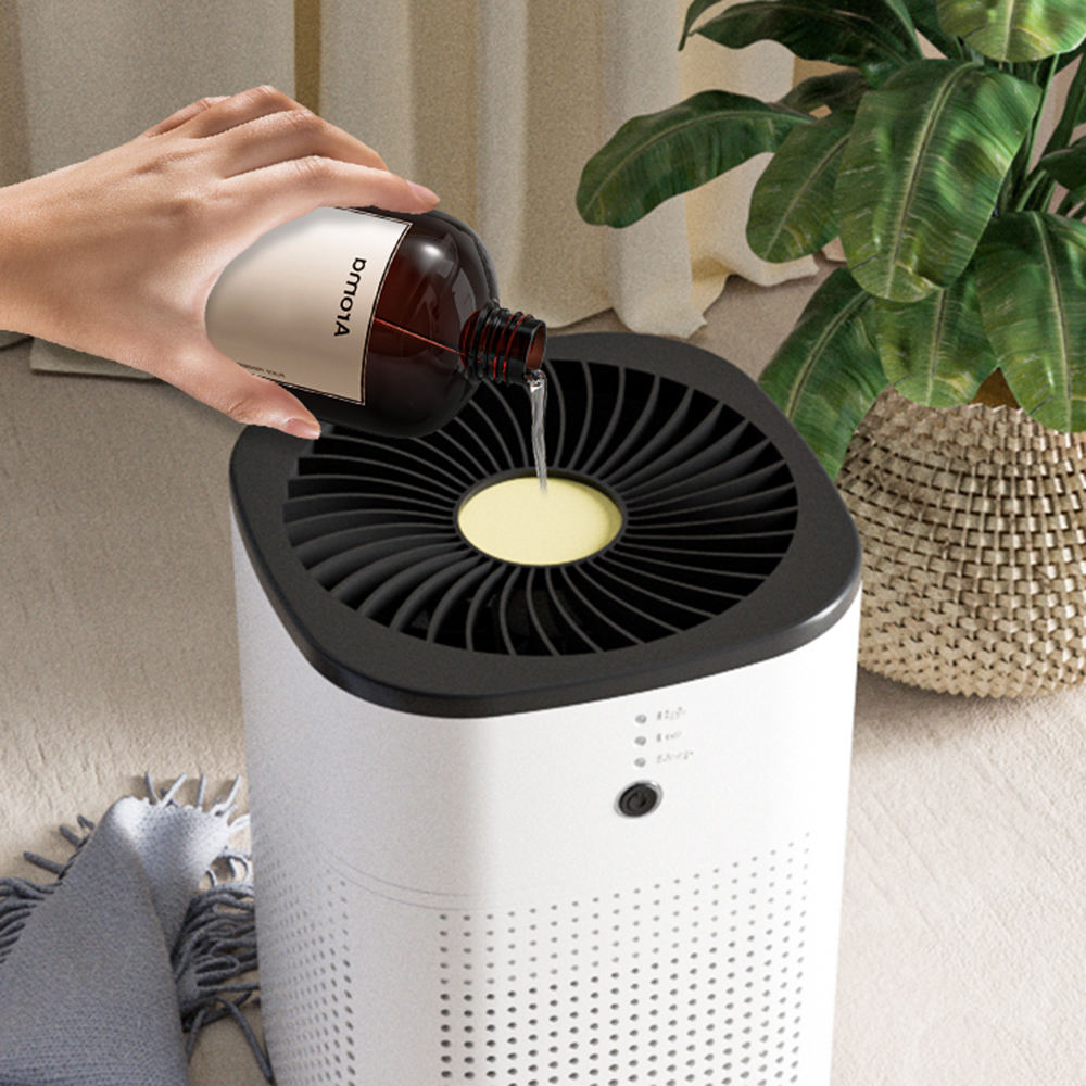 Air Purifier Small Bedroom Desktop Office Portable Second-Hand Smoke And Dust Removal Household Aromatherapy Freshener