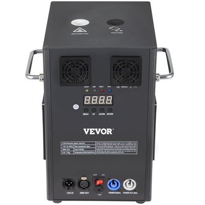 VEVOR Large Stage Equipment Special Effect Machine, 500W Stage Lighting Effect Machine with Wireless Remote Control, Smart DMX Control Stage Equipment Showing Machine for Wedding, Musical Show, DJ