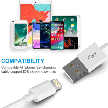 2pack 3FT USB Cable For iPhone