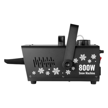 VEVOR Snow Machine 800W Handheld Hanging Snow Maker with LED Light for Holidays