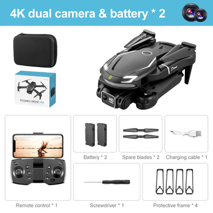 UAV V88  4K Dual Camera HD Aerial Photography Folding Aircraft Fixed Altitude Remote Control