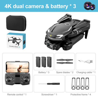 UAV V88  4K Dual Camera HD Aerial Photography Folding Aircraft Fixed Altitude Remote Control