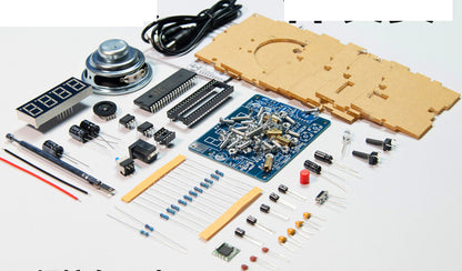 Radio production kit TEA5767 digital broadcasting kit 51 microcontroller DIY loose FM digital radio