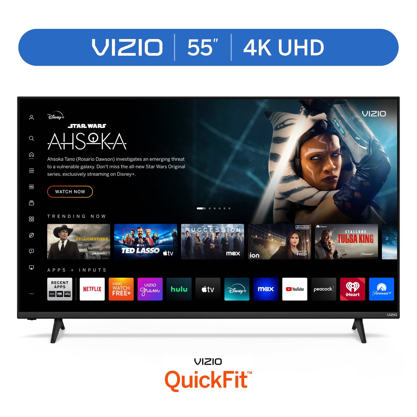 55” Class 4K UHD LED HDR Smart TV (New) V4K55M-08